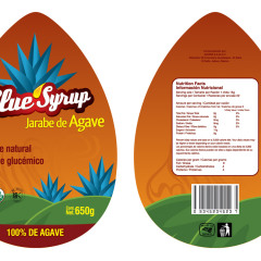 Blue Syrup Label – Adviee