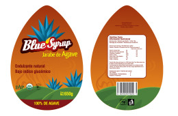 Blue Syrup Label – Adviee