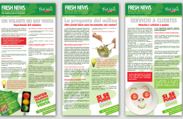 Fresh Salads Newsletter